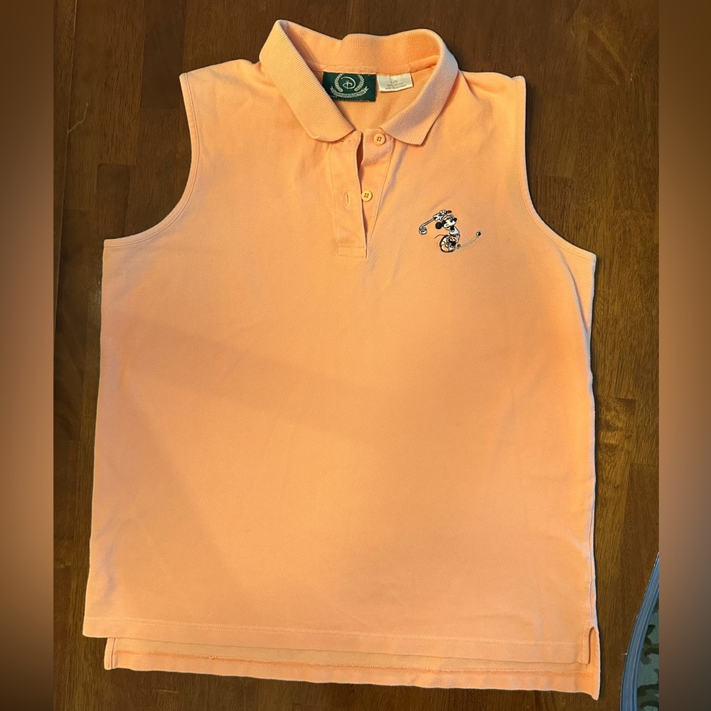 Disney Golf collection Orange Tank Top